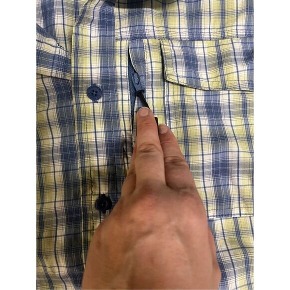 Redhead plaid, casual, short sleeve button down  shirt size Large - Picture 4 of 9